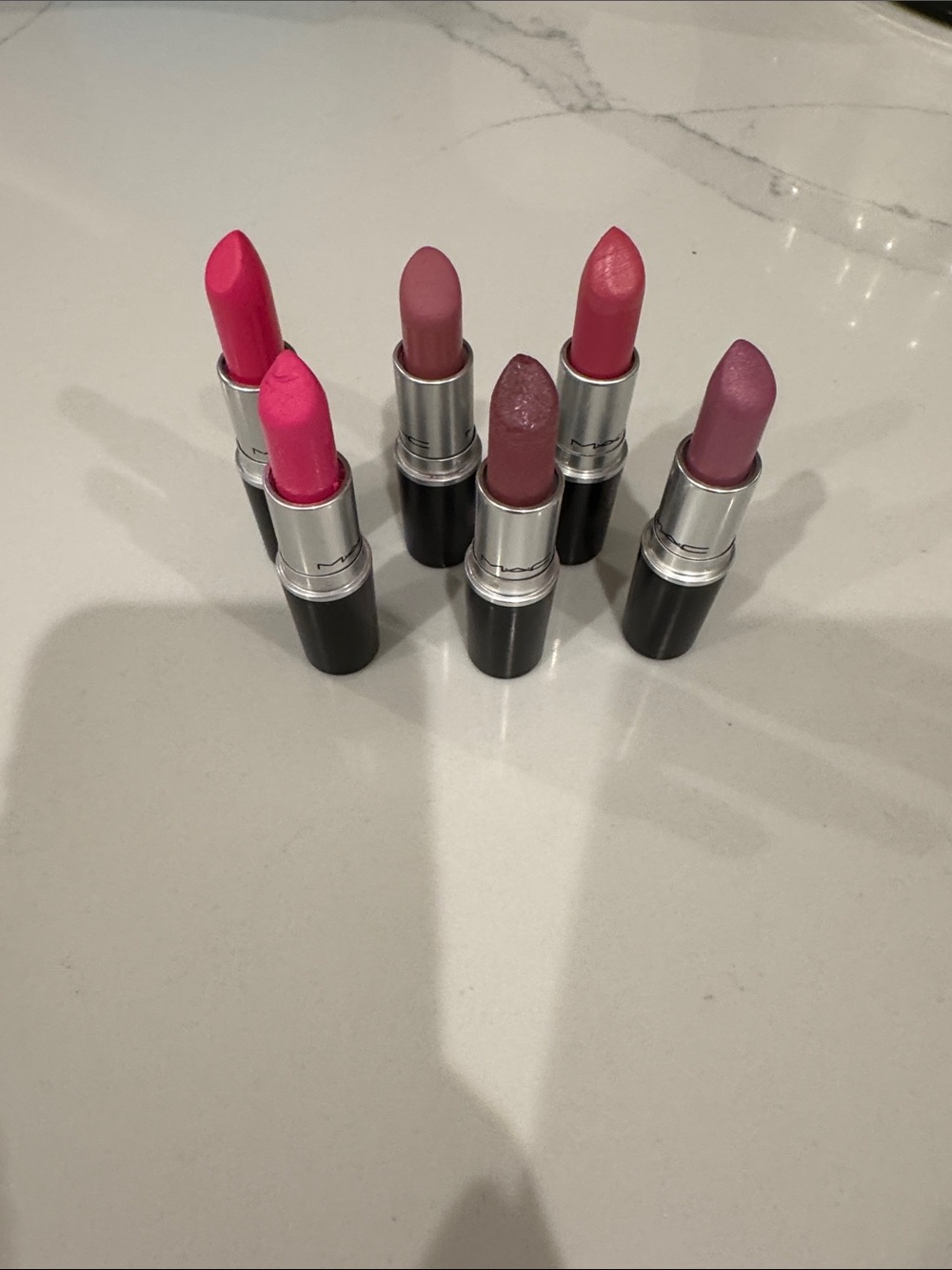 MAC Cosmetics Pink Lipstick Set - Bright & Mauve Pinks
